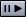 Grey play and pause button containing two vertical black lines (left) and a black triangle (right) pointing to the right.