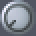 Grey and round widget containing a grey and centered circle as well as a short grey line to indicate the position.